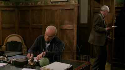I heard the singing down the
hall. Whose birthday was it? - Frasier