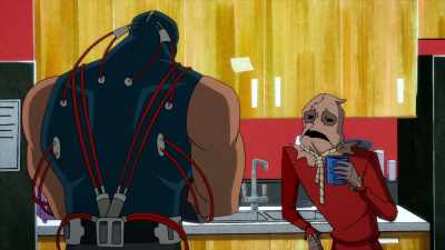 I heard they tried an
open relationship thing, - Harley Quinn