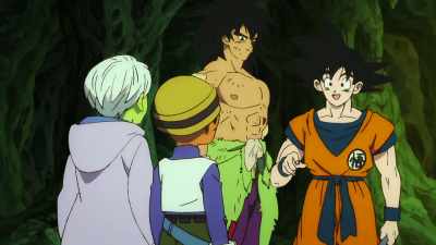 I heard your world was awful,
so I brought you some stuff. - Dragon Ball Super: Broly
