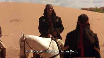I heard you were wearing the blue coat. - Geronimo: An American Legend