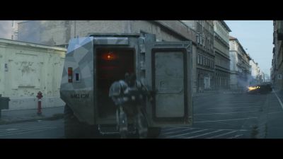 [heavy door opening] - Outside the Wire