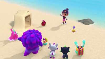 I hereby declare
the sandcastle contest over. - Abby Hatcher