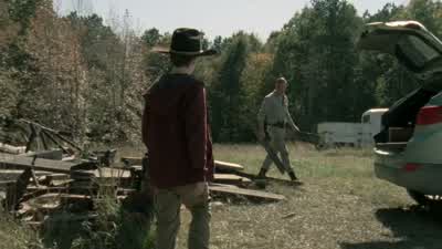 Hey, Carl. - The Walking Dead