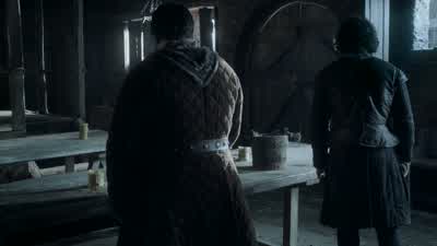 I hit him. - Game of Thrones