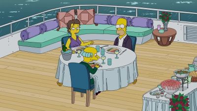 HOMER:
Why am I staring at her? - The Simpsons