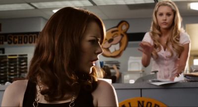 I hope you at least had the good sense to use protection - Easy A