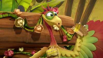 I hope Bill can make it through the show - Gigantosaurus