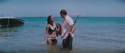 I hope we didn't frighten the fish - Thunderball