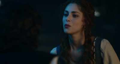 -I hope you didn't mind me staring.
-Why would I? - Medici: Masters of Florence
