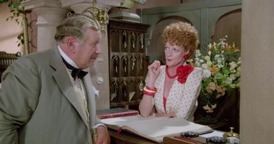 I hope you haven't come to practise your sleuthing games on my guests - Evil Under the Sun
