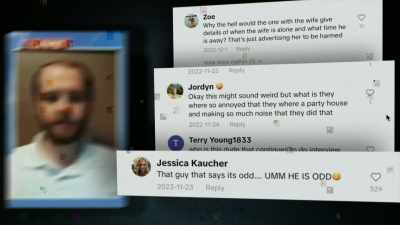 I hope that he's caught,
preferably before I get - #CyberSleuths: The Idaho Murders