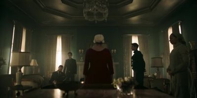 I hope I didn't
keep you waiting. - The Handmaid's Tale