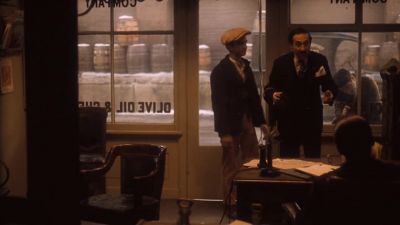 I hope I'm not disturbing you,
Don Vito. - The Godfather: Part II