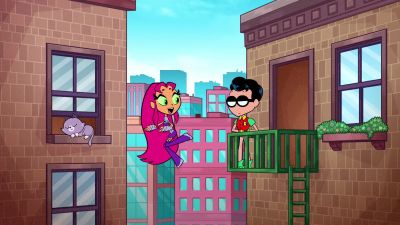 I hope I'm not
interrupting anything. - Teen Titans Go!