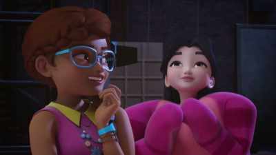 I hope it's a cat.
I would definitely win. - LEGO Friends: Girls on a Mission