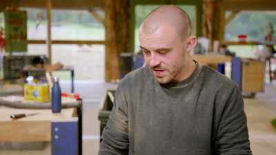 I hope I've done enough
to avoid being knocked out - Handmade: Britain's Best Woodworker