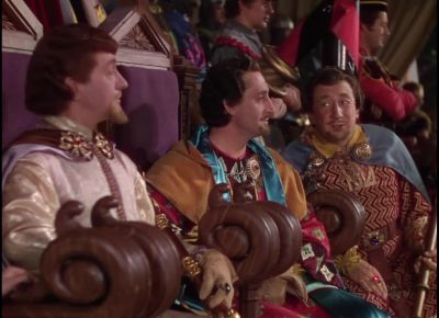 I hope our little golden hook will catch the fish - The Adventures of Robin Hood