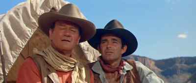 I hope that Tobe isn't taking a nap. - The Comancheros