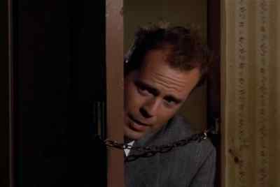 I HOPE WE DIDN'T
DISTURB YOU, SIR. - Moonlighting