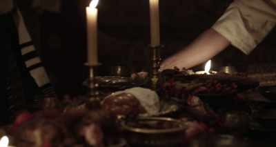 I hope you will enjoy eating off these beautiful plates. - The Chosen