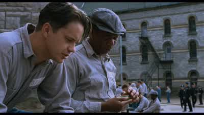 I hope you don't mind. - The Shawshank Redemption