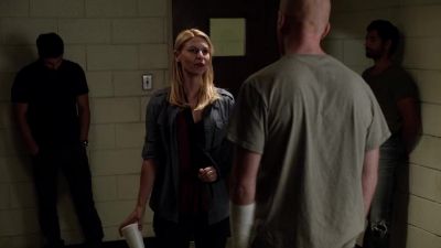 I was hoping you've calmed
down enough to talk. - Homeland