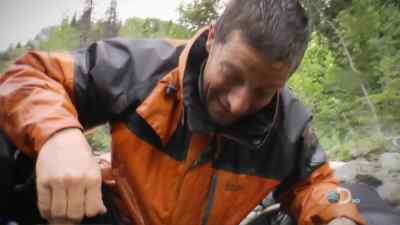 I HUNG ON
FOR AS LONG AS I COULD. - Man vs. Wild