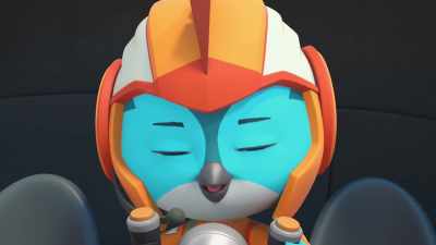 I hurt my wing and I'm having
a little trouble flying. - Top Wing