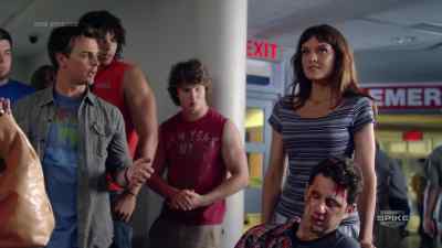 ♪ I can see how
the mighty could fall... ♪ - Blue Mountain State
