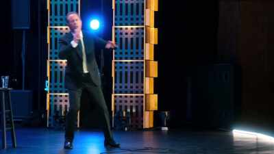 I-I feel tired when the phone battery
gets down to ten or five. - Jerry Seinfeld: 23 Hours to Kill