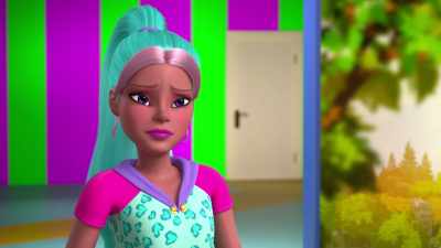 I... I... I promise. - Barbie: A Touch of Magic