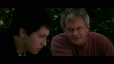 No hold it I know I'm not the best communicator butWhatever happens to you be honest tell the trutheven if they do look at you funny they willBut what you gotta understand sonis that almost all of those people are full of shitThey're all part of this - Donnie Darko