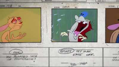 I... I really believe that it was
characters expressing just emotions - Happy Happy Joy Joy: The Ren & Stimpy Story
