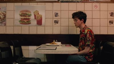  I sat for about half an hour
until I realized that Alyssa had left. - The End of the F***ing World