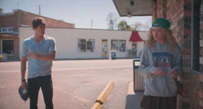 I-I saw you at the pool before. - The Map of Tiny Perfect Things