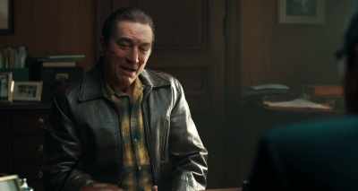I, I work hard for them
when I ain't stealing from 'em. - The Irishman