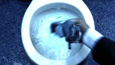 If the dress is still in this pipe, - CSI: Crime Scene Investigation