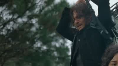 ♪ I'm going to get ♪ ♪ Married today ♪ ♪ The chapel is full ♪ ♪ Of crosses and bouquets ♪ ♪ Kiss me with forever ♪ ♪ Where only death remains... - The Walking Dead