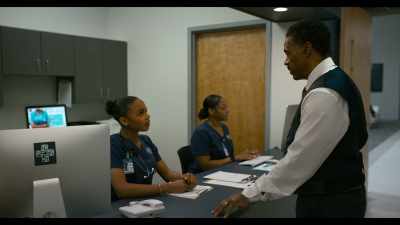 I... I'm sorry, sir, but we're
the only nurses that are here. - Beauty in Black