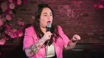 I was in a cab once,
and the cab driver stopped, - Liza Treyger: Night Owl