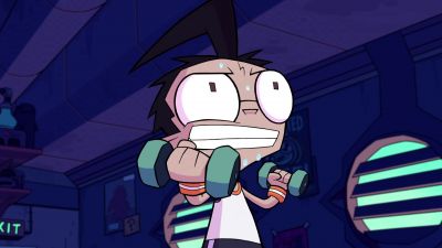 I was in bad shape then I got too in shape - Invader ZIM: Enter the Florpus