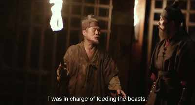 I was in charge of feeding the beasts. - Monstrum