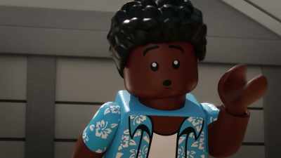 I was in the lounge by myself, - Lego Star Wars Summer Vacation