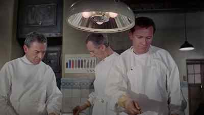 I intend to make the first
incision here. Agreed? - Island of Terror