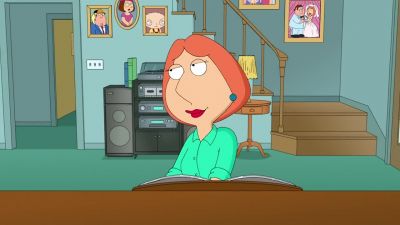 ♪ It seems today
that all you see ♪ - Family Guy