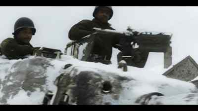 It was snowing. - World War II: From the Frontlines