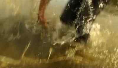 IT'S ALMOST ZERO VISIBILITY
DOWN HERE, - Man vs. Wild