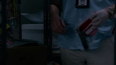I've covered evidence for myself
more times than I can remember. - Dexter