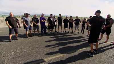 - I... I've heard that for a couple races now.
- [laughing] - Street Outlaws No Prep Kings Team Attack