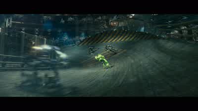 Jashugan has got the ball. - Alita: Battle Angel
